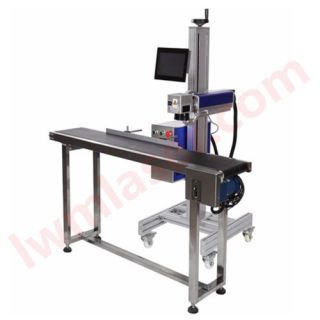 流水線飛行光纖激光打標機